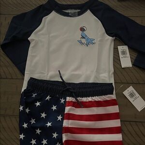 Baby Swim Set with Rocket Design